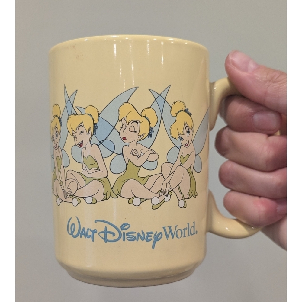 Walt Disney World Tinkerbell Large Ceramic Mug